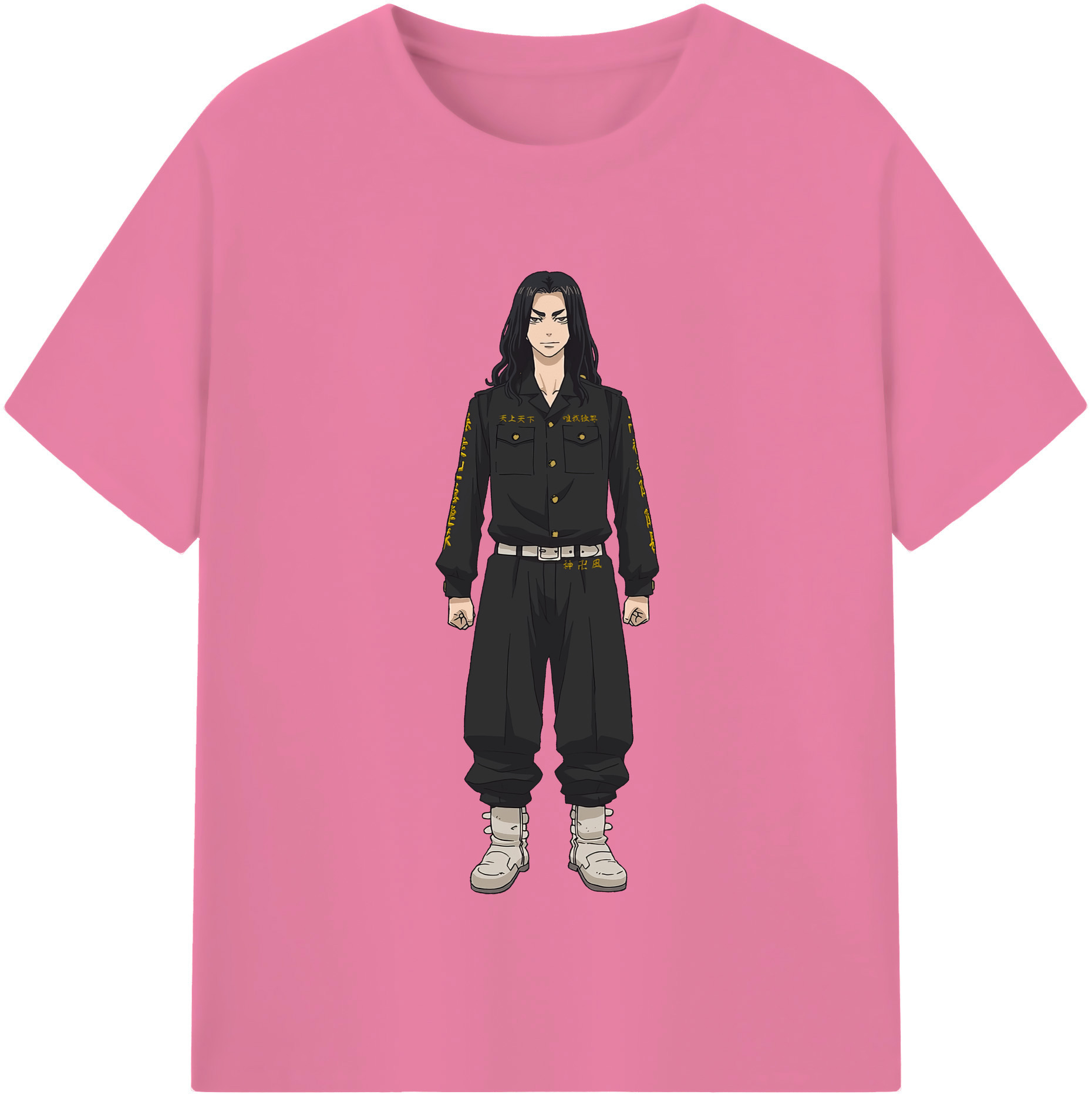 （画像用） 東京リベンジャーズ Tokyo Revengers 綿100％半袖Tシャツ（フロントプリント）